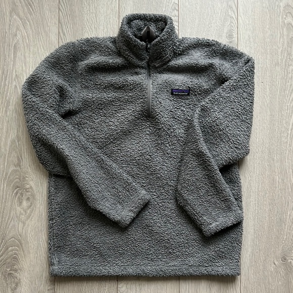 Patagonia Sherpa Quarter Zip - Grey - Picture 1 of 8